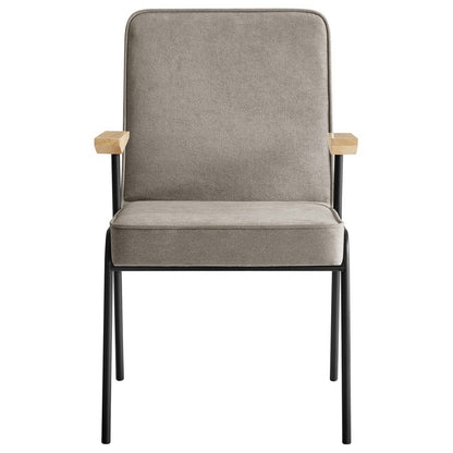 Modway - Vista Dining Armchair by Modway  Bar and Dining Dining Chairs Brown - EEI-6835-SAN