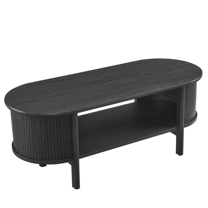 Modway - Cadence Coffee Table by Modway  Living Room Tables Black - EEI-6837-BLK