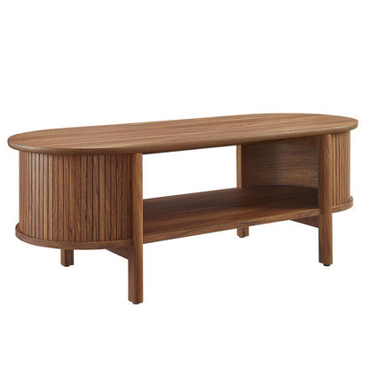 Modway - Cadence Coffee Table by Modway  Living Room Tables Brown - EEI-6837-WAL