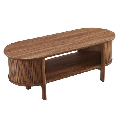 Modway - Cadence Coffee Table by Modway  Living Room Tables Brown - EEI-6837-WAL