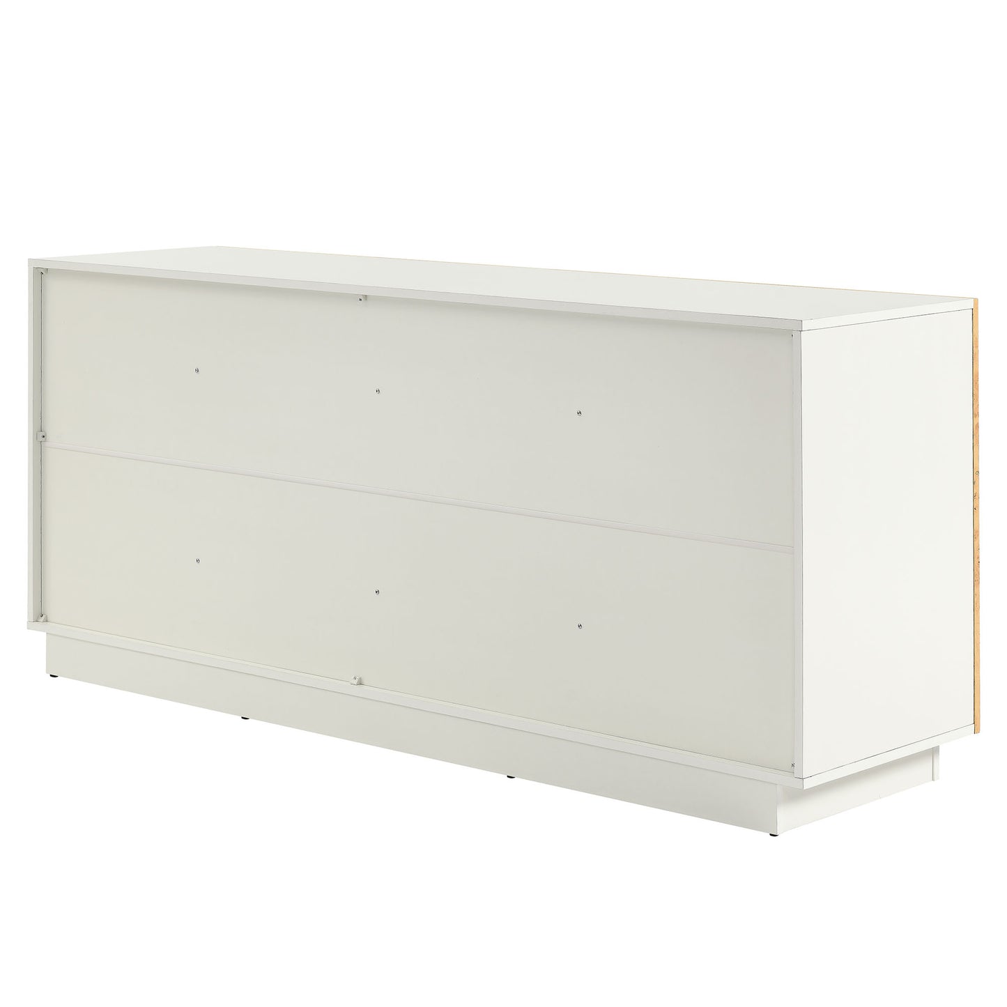 Modway - Abel 69 Inch Burl Wood Sideboard Buffet TV Stand by Modway  Living Room Decor Brown - EEI-6847-WHI-BUR