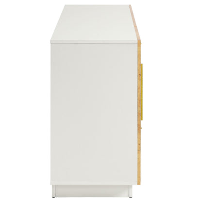 Modway - Abel 59 Inch Burl Wood Sideboard Buffet TV Stand by Modway  Living Room Decor Brown - EEI-6848-WHI-BUR