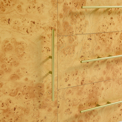 Modway - Abel 59 Inch Burl Wood Sideboard Buffet TV Stand by Modway  Living Room Decor Brown - EEI-6848-WHI-BUR