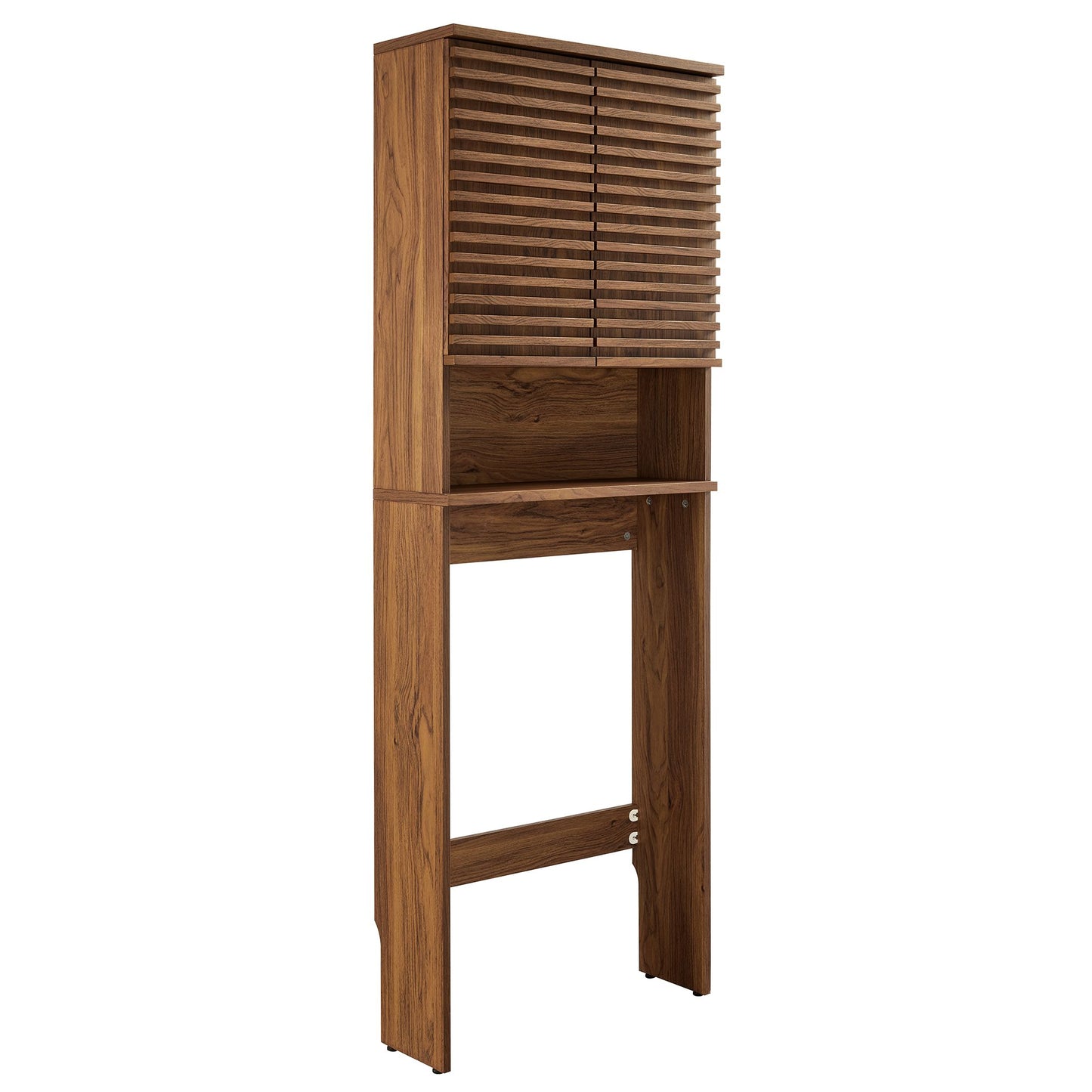 Modway - Render Over the Toilet Bathroom Storage Cabinet by Modway  Bathroom Vanities Brown - EEI-6853-WAL