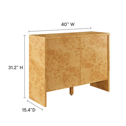 Modway - Hudson 40" Burl Wood Sideboard by Modway Living Room Decor Natural - EEI-6859-BUR