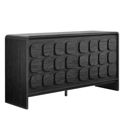Modway - Toscana 61" Sideboard by Modway  Living Room Decor Black - EEI-6862-BLK