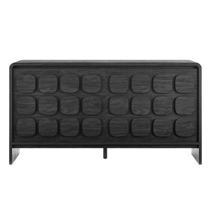 Modway - Toscana 61" Sideboard by Modway  Living Room Decor Black - EEI-6862-BLK