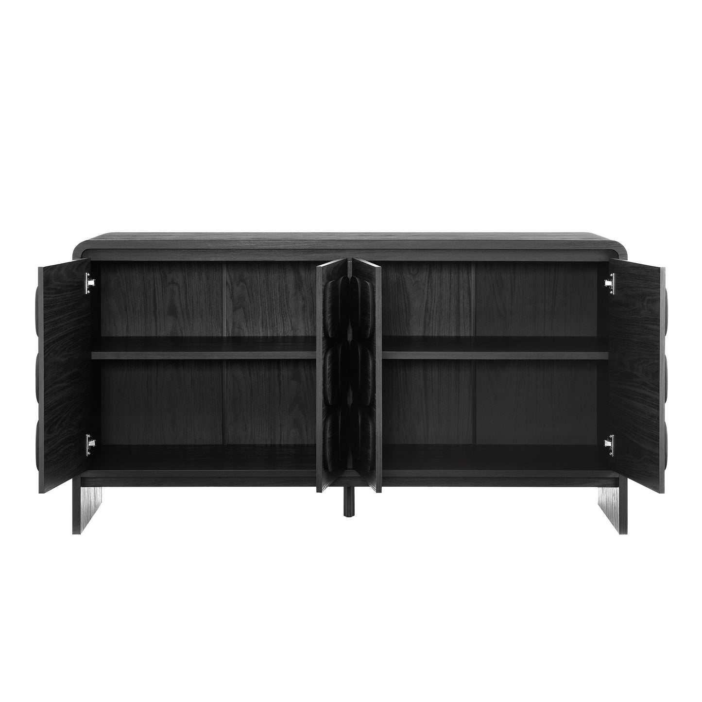 Modway - Toscana 61" Sideboard by Modway  Living Room Decor Black - EEI-6862-BLK