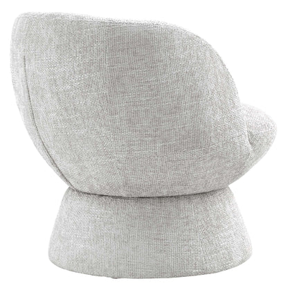 Modway - Vesta Chenille Fabric Upholstered Swivel Chair by Modway  Living Room Sofas and Armchairs Gray - EEI-6863-DOV