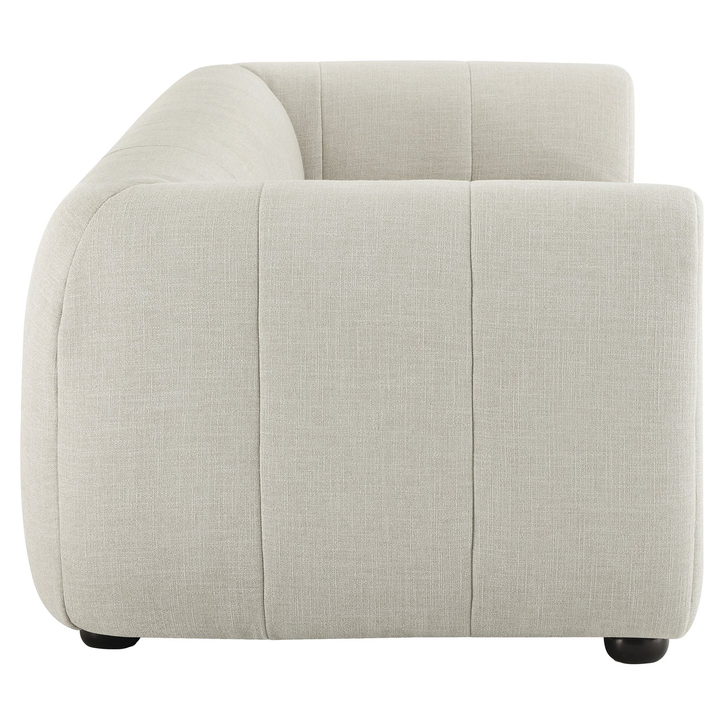Modway - Liana Upholstered Fabric Sofa by Modway  Living Room Sofas and Armchairs Gray - EEI-6866-LIN