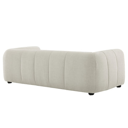 Modway - Liana Upholstered Fabric Sofa by Modway  Living Room Sofas and Armchairs Gray - EEI-6866-LIN