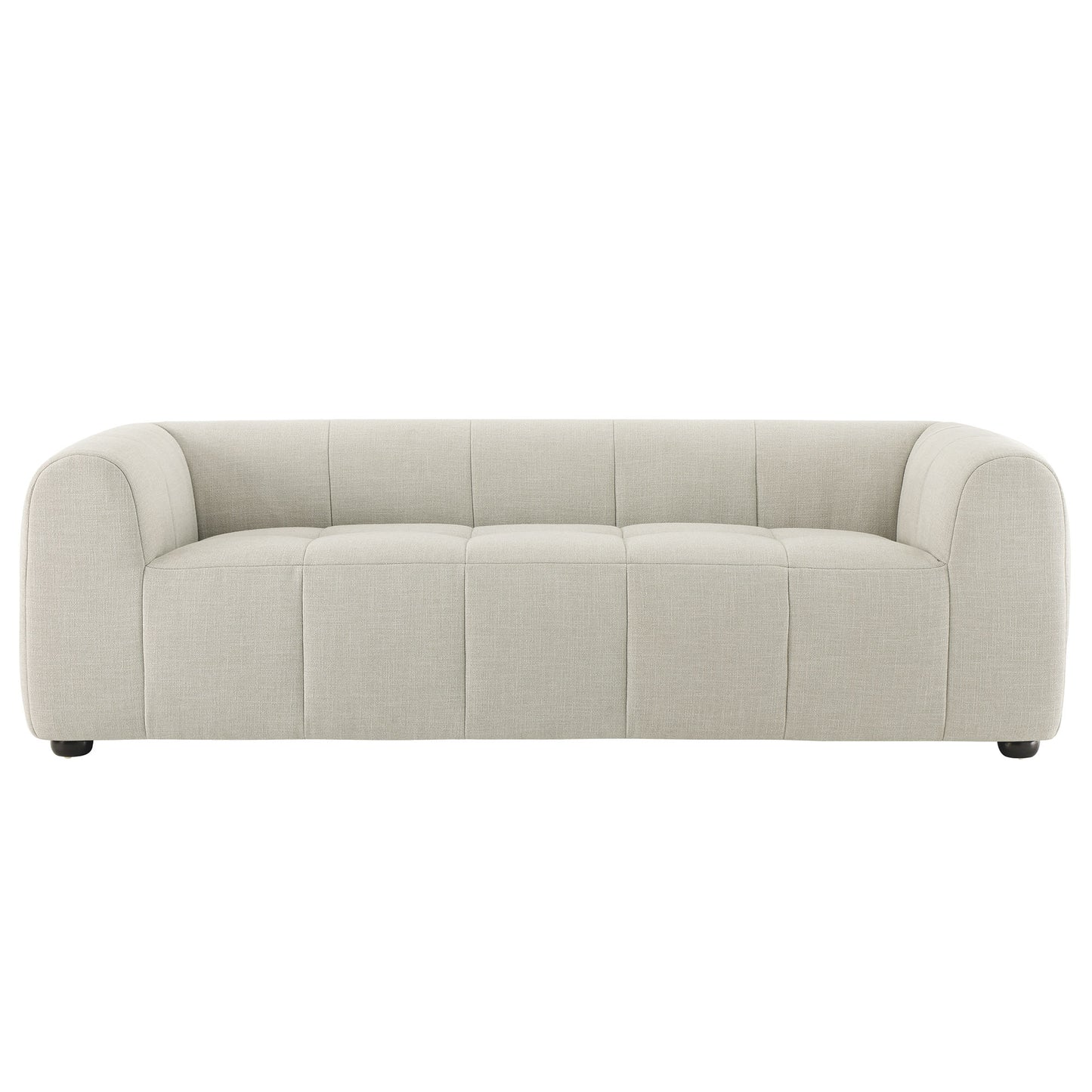 Modway - Liana Upholstered Fabric Sofa by Modway  Living Room Sofas and Armchairs Gray - EEI-6866-LIN