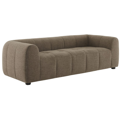 Modway - Liana Upholstered Fabric Sofa by Modway  Living Room Sofas and Armchairs Brown - EEI-6866-MOC