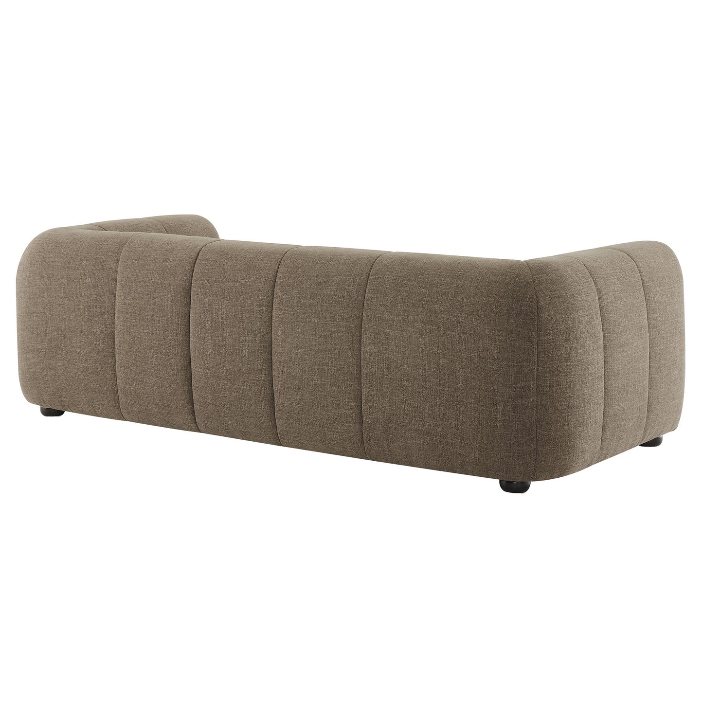 Modway - Liana Upholstered Fabric Sofa by Modway  Living Room Sofas and Armchairs Brown - EEI-6866-MOC