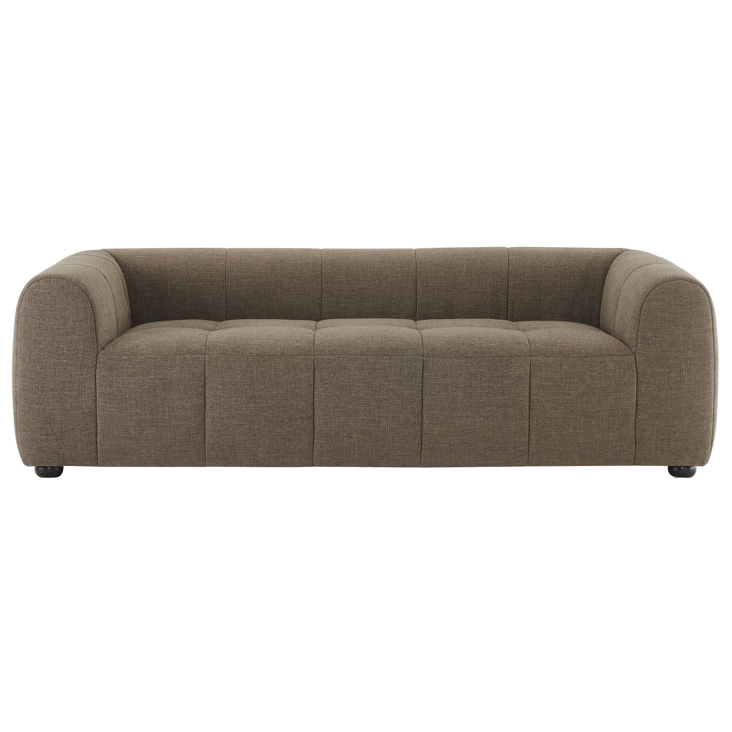 Modway - Liana Upholstered Fabric Sofa by Modway  Living Room Sofas and Armchairs Brown - EEI-6866-MOC