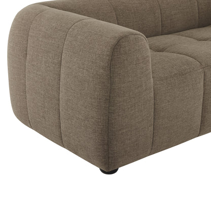 Modway - Liana Upholstered Fabric Sofa by Modway  Living Room Sofas and Armchairs Brown - EEI-6866-MOC