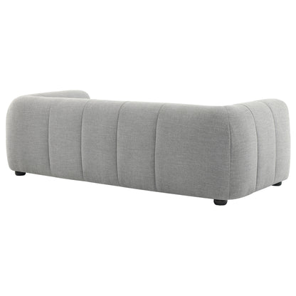 Modway - Liana Upholstered Fabric Sofa by Modway  Living Room Sofas and Armchairs Gray - EEI-6866-PEW