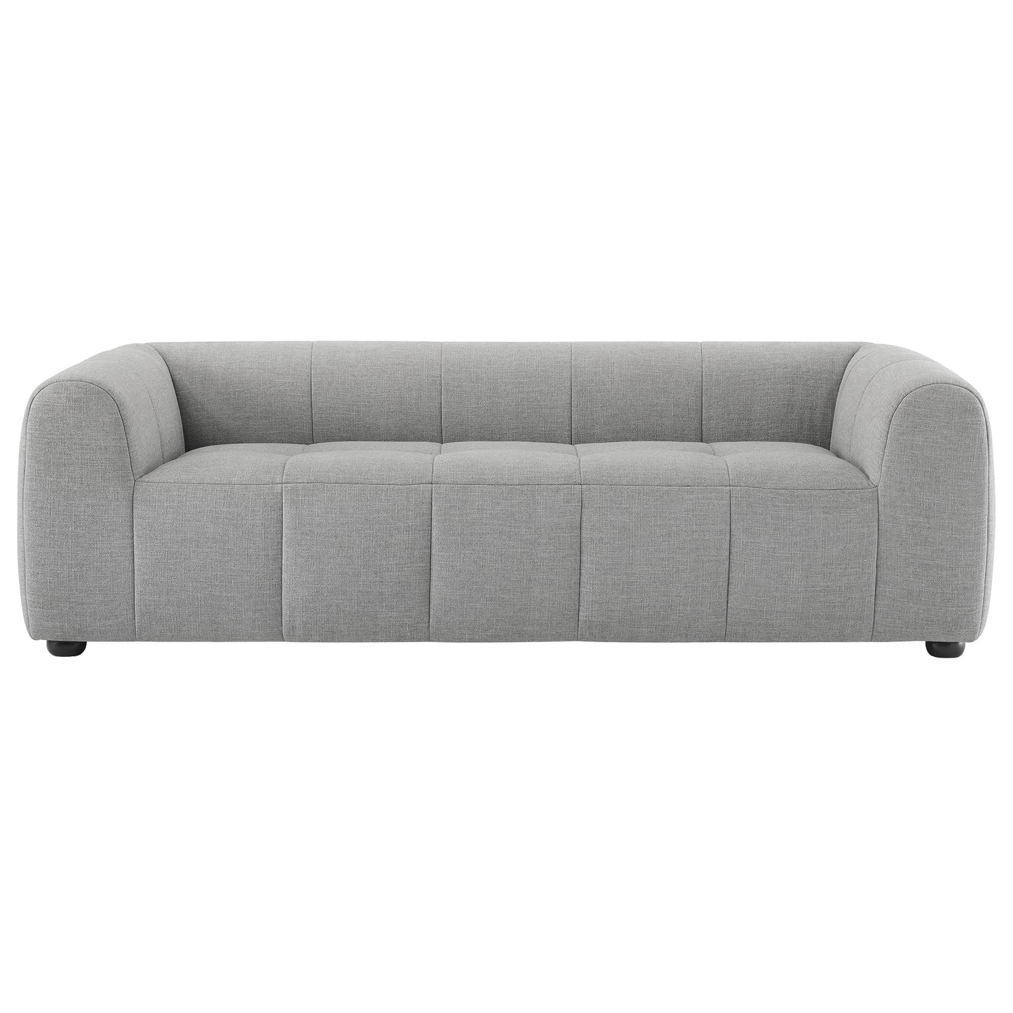 Modway - Liana Upholstered Fabric Sofa by Modway  Living Room Sofas and Armchairs Gray - EEI-6866-PEW