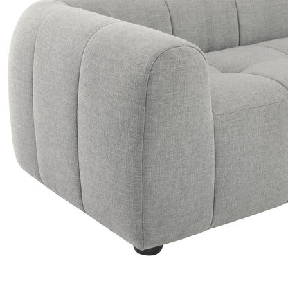 Modway - Liana Upholstered Fabric Sofa by Modway  Living Room Sofas and Armchairs Gray - EEI-6866-PEW