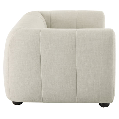 Modway - Liana Upholstered Fabric Loveseat by Modway  Living Room Sofas and Armchairs Gray - EEI-6867-LIN