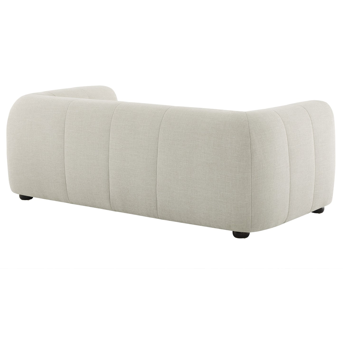 Modway - Liana Upholstered Fabric Loveseat by Modway  Living Room Sofas and Armchairs Gray - EEI-6867-LIN
