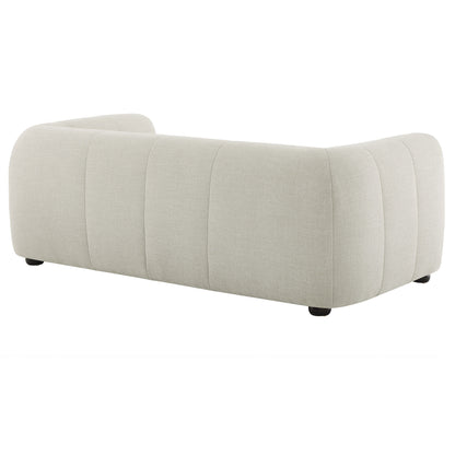 Modway - Liana Upholstered Fabric Loveseat by Modway  Living Room Sofas and Armchairs Gray - EEI-6867-LIN