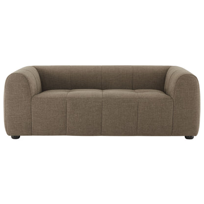 Modway - Liana Upholstered Fabric Loveseat by Modway  Living Room Sofas and Armchairs Brown - EEI-6867-MOC
