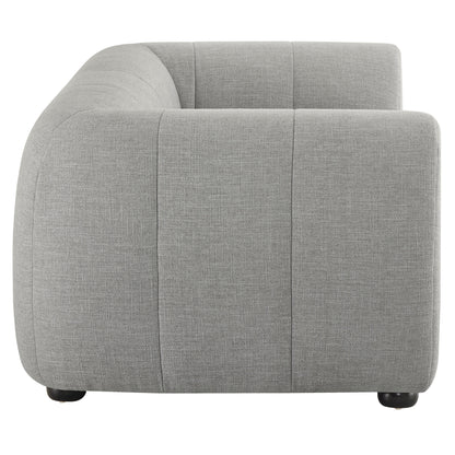 Modway - Liana Upholstered Fabric Loveseat by Modway  Living Room Sofas and Armchairs Gray - EEI-6867-PEW