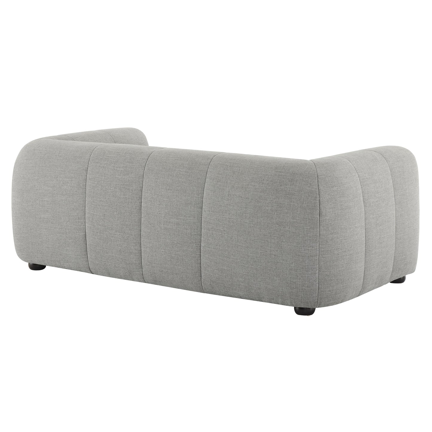 Modway - Liana Upholstered Fabric Loveseat by Modway  Living Room Sofas and Armchairs Gray - EEI-6867-PEW