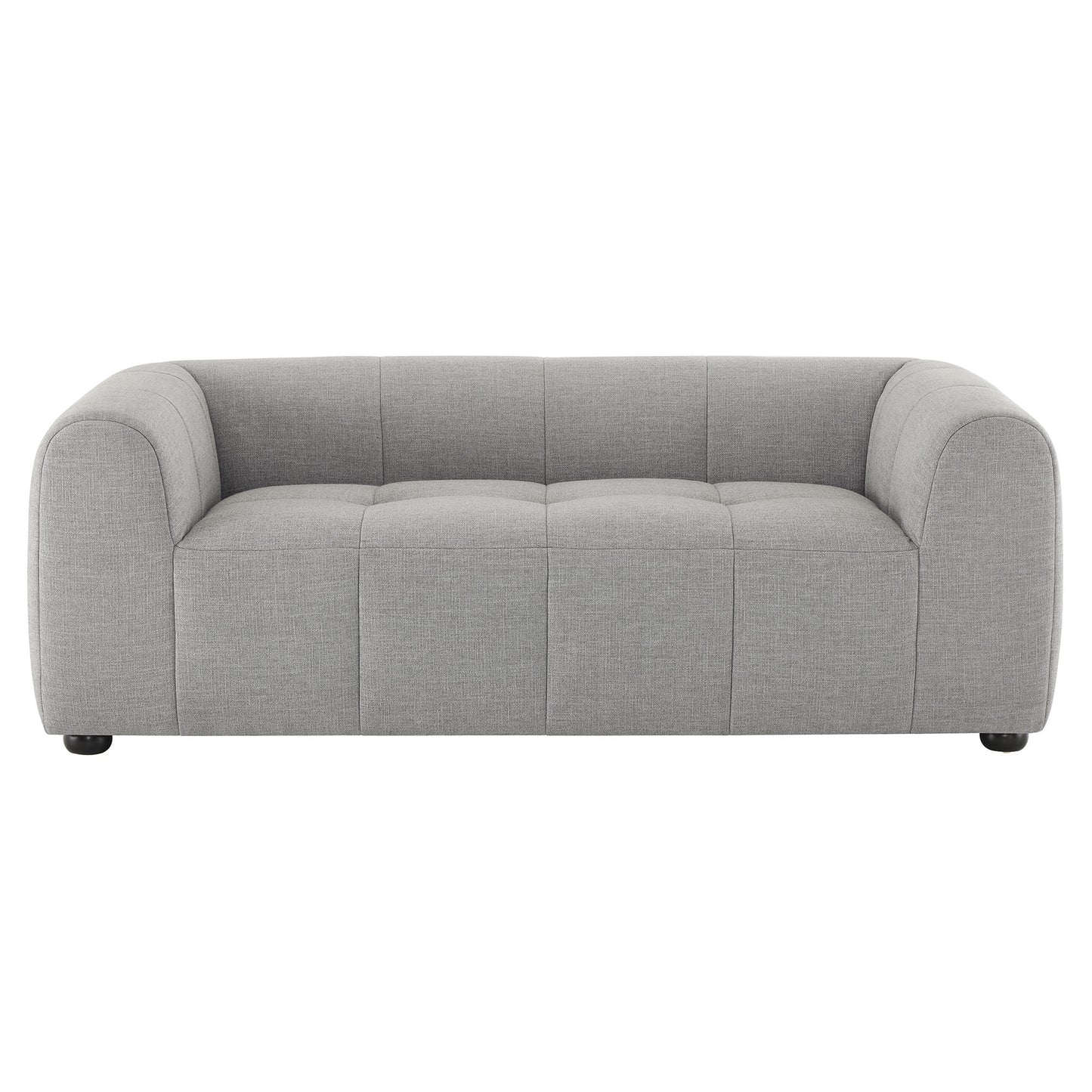 Modway - Liana Upholstered Fabric Loveseat by Modway  Living Room Sofas and Armchairs Gray - EEI-6867-PEW