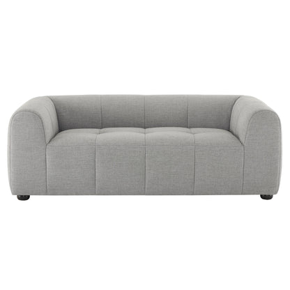 Modway - Liana Upholstered Fabric Loveseat by Modway  Living Room Sofas and Armchairs Gray - EEI-6867-PEW