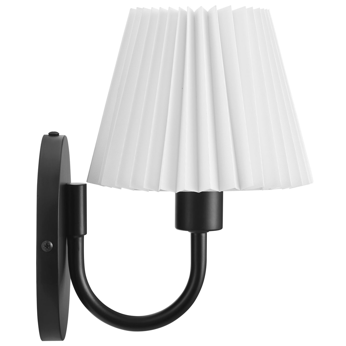 Modway - Wave Wall Sconce by Modway  Lighting Ceiling Lamps Black - EEI-6872-BLK