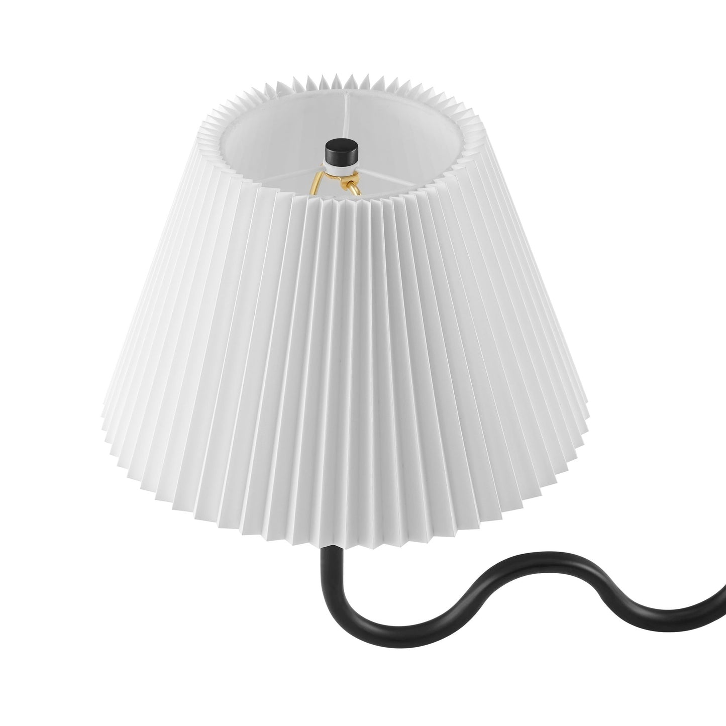 Black 2-arm pendant light, ceiling fixture.