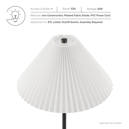 Modway - Illusion Marble Dome Table Lamp by Modway  Lighting Table Lamps Black - EEI-6878-BLK