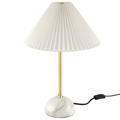 Modway - Illusion Marble Dome Table Lamp by Modway  Lighting Table Lamps Brown - EEI-6878-BRA