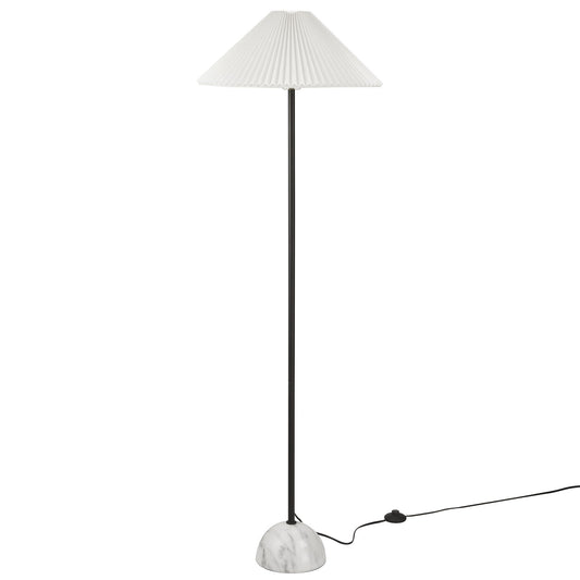 Modway - Illusion Marble Dome Floor Lamp by Modway  Lighting Table Lamps Black - EEI-6879-BLK