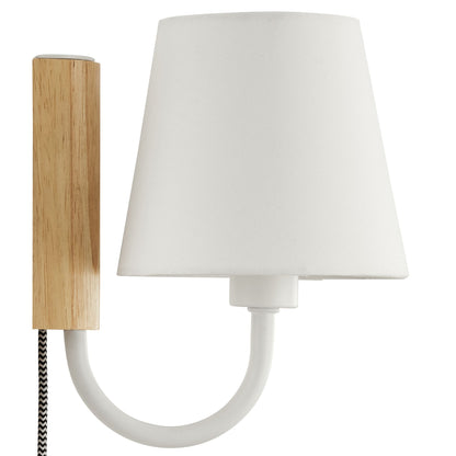 Modway - Sunlit Swivel Wall Sconce by Modway  Lighting Ceiling Lamps White - EEI-6880-NAT-WHI