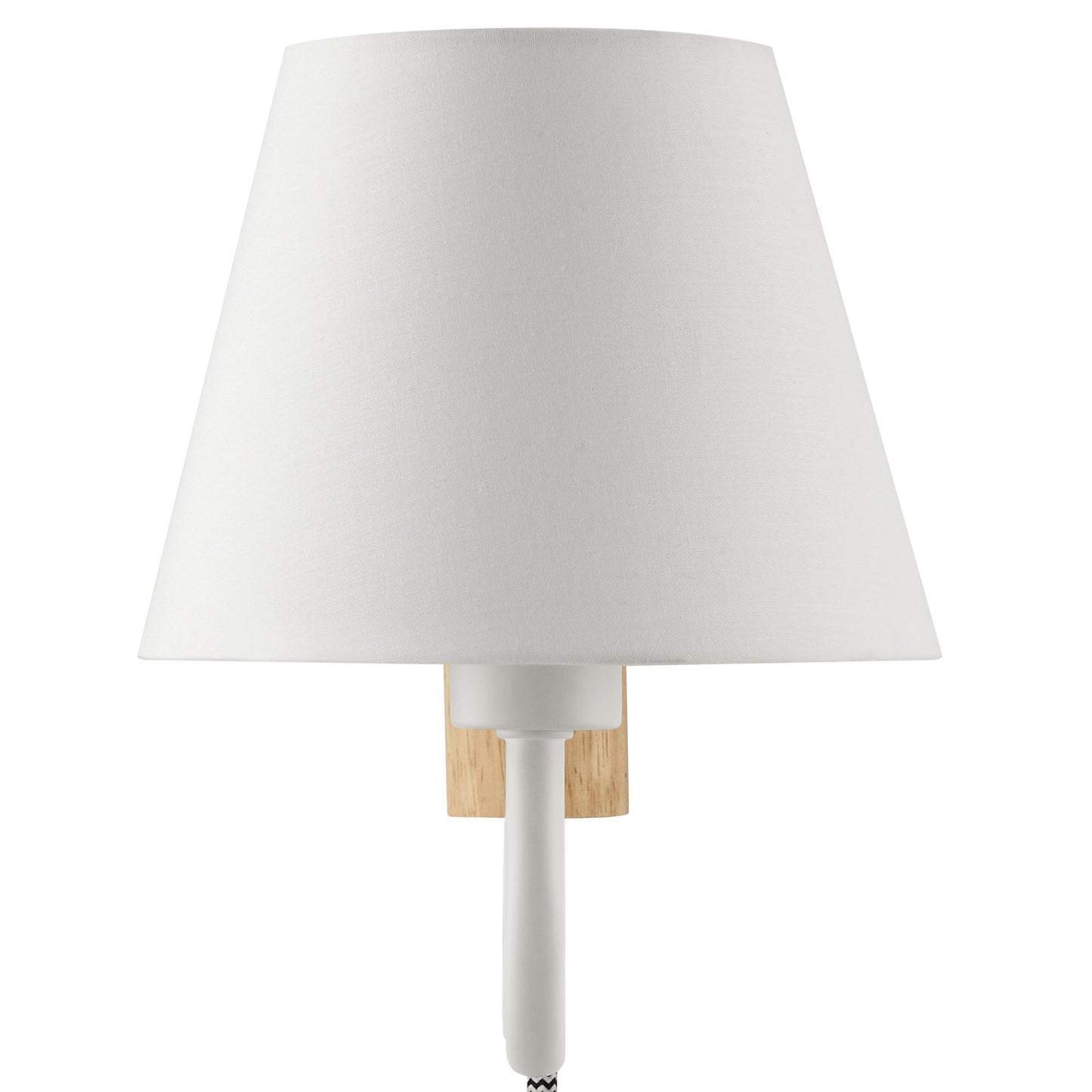 Modway - Sunlit Squiggle Arm Wall Sconce by Modway  Lighting Ceiling Lamps White - EEI-6881-NAT-WHI