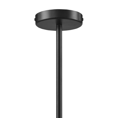 Modway - Sunlit Squiggle 4-Arm Pendant Light by Modway  Lighting Ceiling Lamps Black - EEI-6883-WAL-BLK