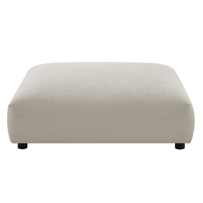 Modway - Solace Modular Upholstered Fabric Ottoman by Modway  Living Room Sofas and Armchairs Brown - EEI-6889-LIN