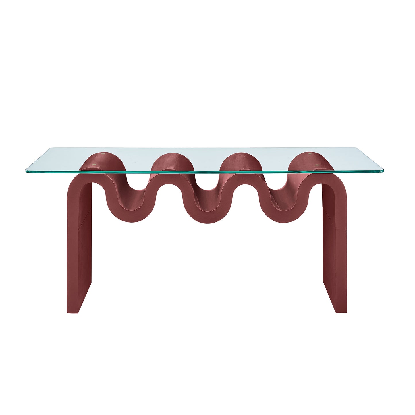 Modway - Ondine Glass Top Coffee Table by Modway  Living Room Tables Purple - EEI-6900-SPA