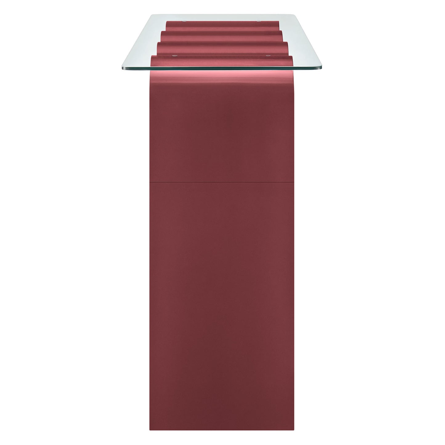 Modway - Ondine Glass Top 50" Console Table by Modway  Living Room Tables Purple - EEI-6901-SPA