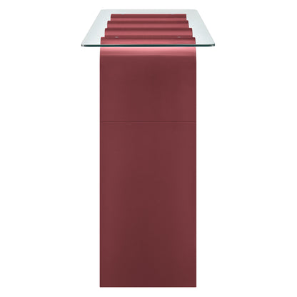 Modway - Ondine Glass Top 50" Console Table by Modway  Living Room Tables Purple - EEI-6901-SPA