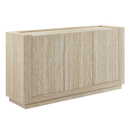 Modway - Hollis 59" Travertine Sideboard by Modway  Living Room Decor Brown - EEI-6906-TRA