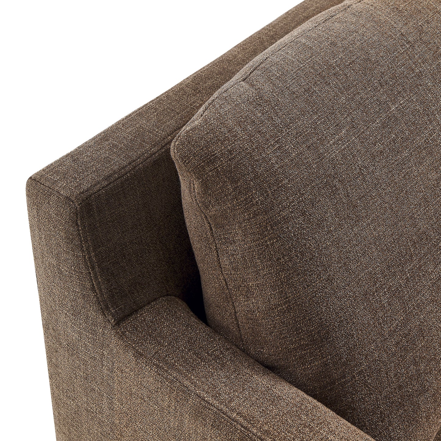 Modway - Serene Fabric Slipcovered Swivel Armchair by Modway  Living Room Sofas and Armchairs Brown - EEI-6910-MOC