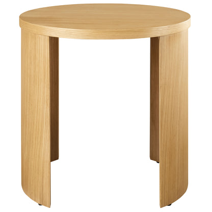 Modway - Aspect Round Wood End Table by Modway  Living Room Tables Brown - EEI-6913-OAK