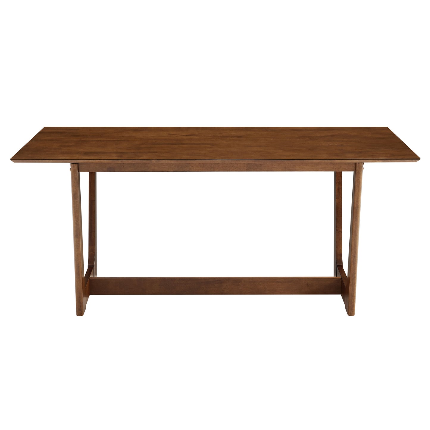 Modway - Solara 71" Rectangle Wood Dining Table by Modway  Bar and Dining Bar and Dining Tables Brown - EEI-6914-WAL