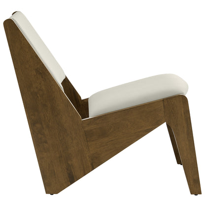 Modway - Rylina Vegan Leather Accent Chairs Set of 2 by Modway  Living Room Sofas and Armchairs Gray - EEI-6922-WEO-STO