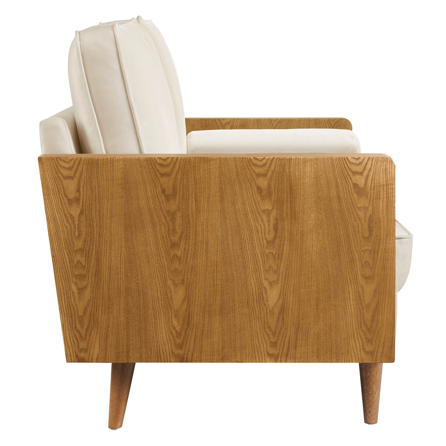 Modway - Kellan Performance Velvet Loveseat by Modway  Living Room Sofas and Armchairs Oatmeal - EEI-6945-WAL-ALA