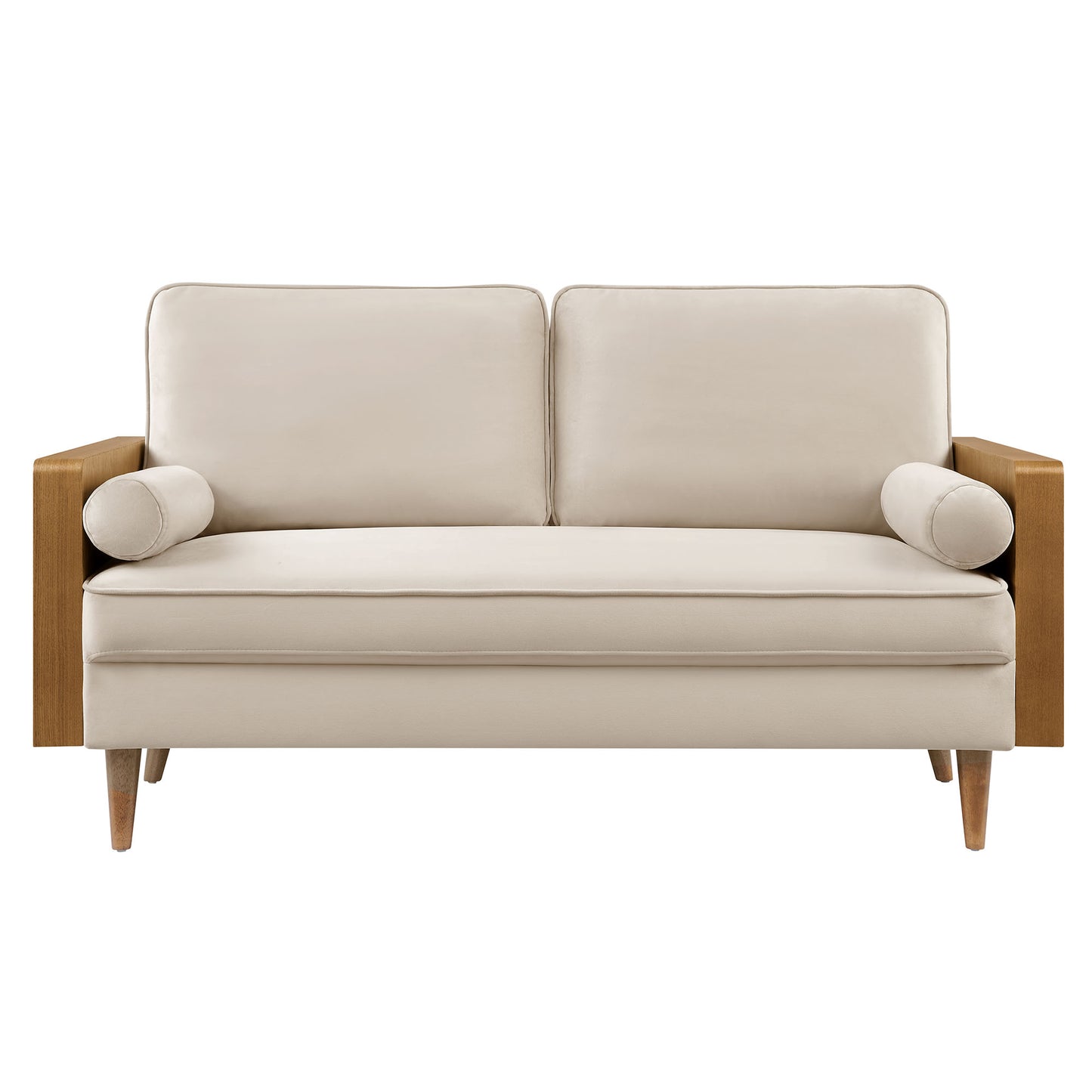 Modway - Kellan Performance Velvet Loveseat by Modway  Living Room Sofas and Armchairs Gray - EEI-6945-WAL-ALM